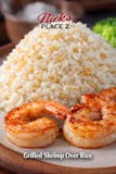 Grilled Shrimp Over Rice