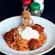 Spaghetti & Homemade Meatballs