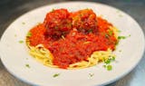 Spaghetti with Meatballs Lunch