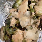 Coal Fired Bacon Brussel Sprouts