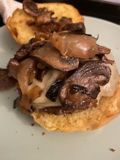 Shroom & Gruyere Burger