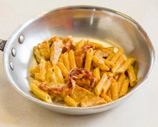 Chicken Bacon BBQ Alfredo Pasta