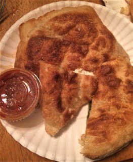 Spinach & Tomato Calzone