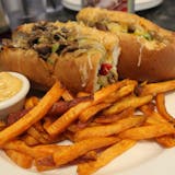Cheesesteak with French Fries Lunch