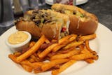 Cheesesteak with French Fries Lunch