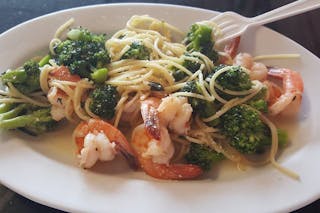 Linguine with Shrimp & Broccoli