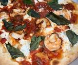 Grilled Shrimp Pizza