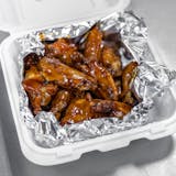 6 Pieces Wings with French Fries & Can of Soda Lunch