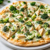 Chicken & Broccoli Alfredo Pizza Catering