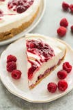 White Chocolate Raspberry Cheesecake