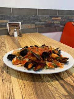 Linguini with Mussles
