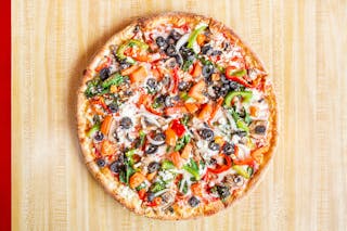 Mediterranean Vegie Pizza
