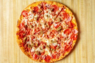 Meat lovers Pizza  Meatza