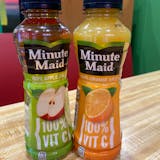 Juice apple and orange available