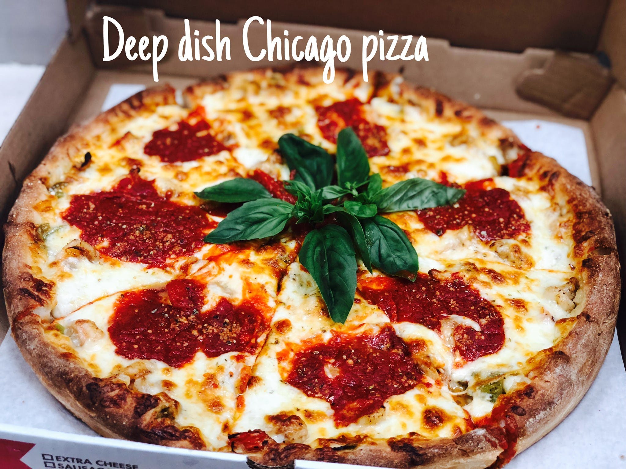 Chicago Deep Dish Pizza