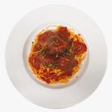Spaghetti Meatballs lunch
