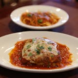 Eggplant Parmigiana lunch