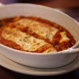 Baked cheese Manicotti lunch