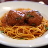 Spaghetti Meatballs lunch
