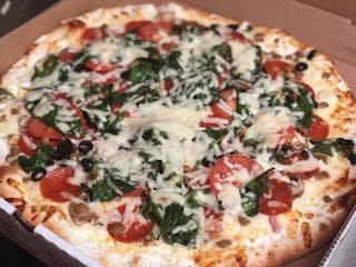 White Wonder Pizza