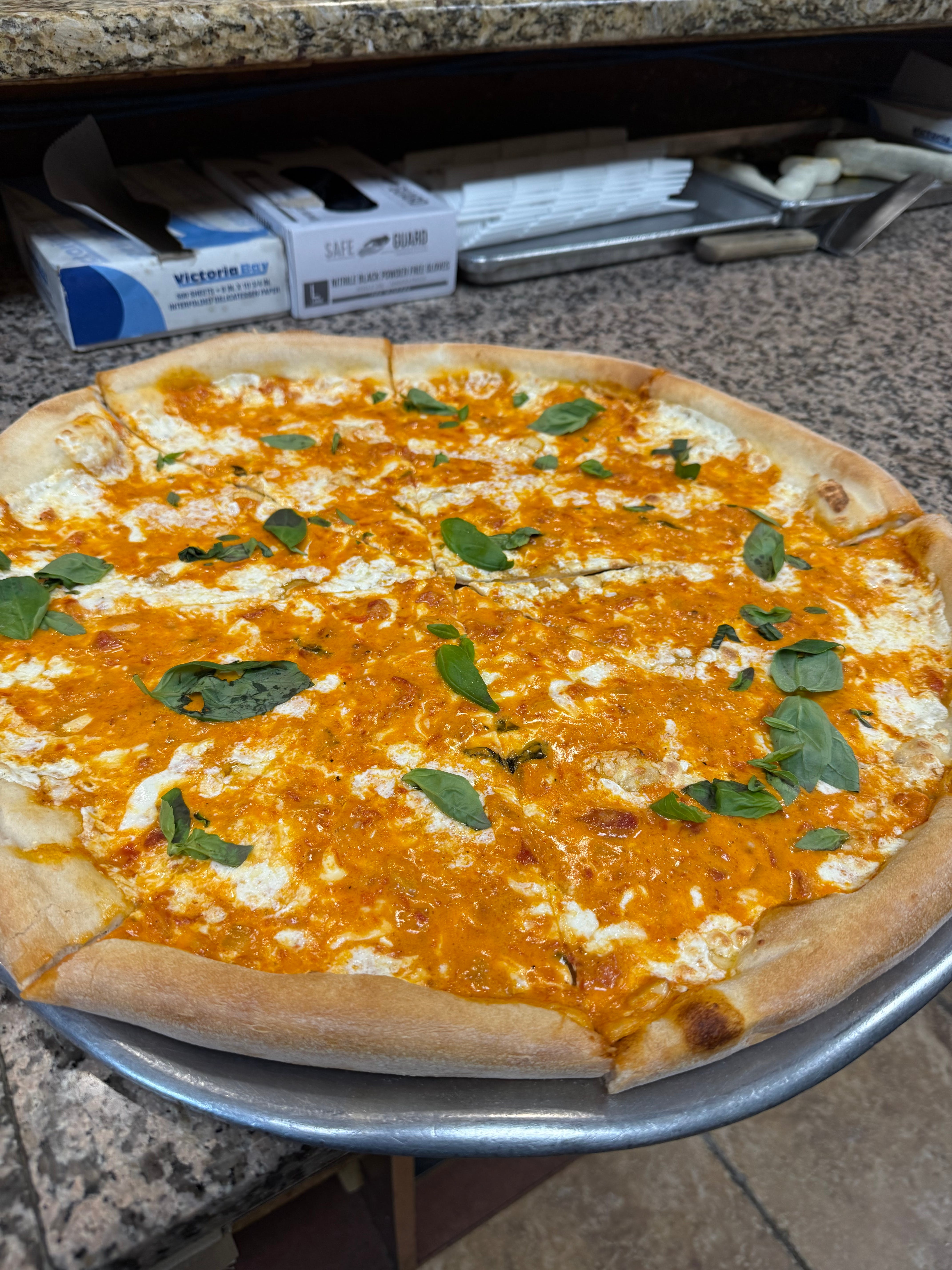 Vodka Personal Pizza 