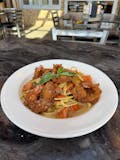 Pasta Pomodoro with Crispy Shrimp Special