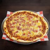 Extra Thin Crust Hawaiian Pizza