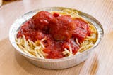 Spaghetti & (2) Meatballs