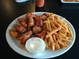 Wings with Fries