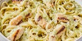 Chicken Pesto Pasta.