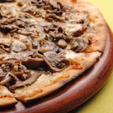 Mozzarella Pizza with Mushrooms