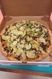 Black Beans with Vegetable Pizza