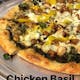 Chicken Basil Pizza