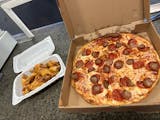 Medium Pizza with One Topping & 10 Wings Special