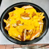 Large chicken cheese frys