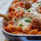 Baked Ziti with Meatballs
