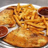 #8) Mini Calzone Or Stromboli + 2 Toppings + Fries + Drink
