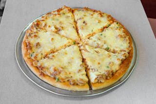 Chicken Carbonara Pizza