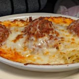 Baked Spaghetti with Meatballs