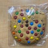 Large M & M cookie
