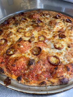 Cheese & Pepperoni Pizza