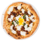 Egg & Bacon Pizza