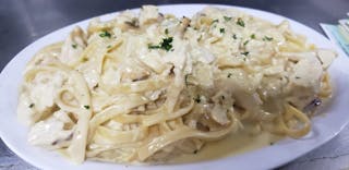 Fettuccine Alfredo with Chicken