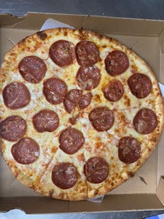 Beef Pepperoni Halal Pizza