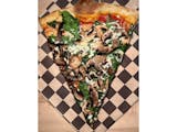 Pop's Spinach Mushroom Pizza