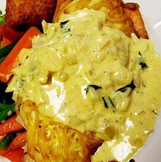 Potato Crusted Salmon