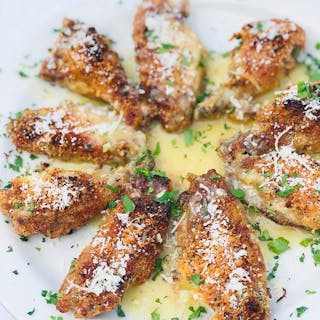 Lemon & Garlic Wings