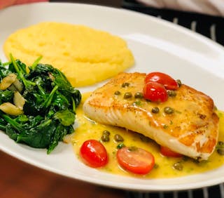 Salmon  Piccata