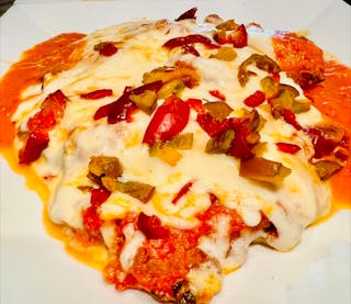 Bronx style chicken parm
