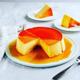 Homemade flan